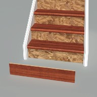 Accessories Stair Riser (White)